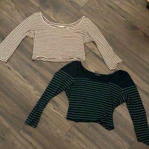 Club Monaco long sleeve tops (diy)